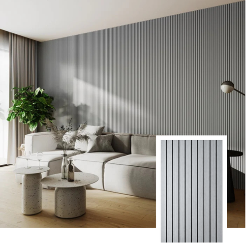 SPECTREN™ Signature Acoustic Slat Panel — Natural Oak